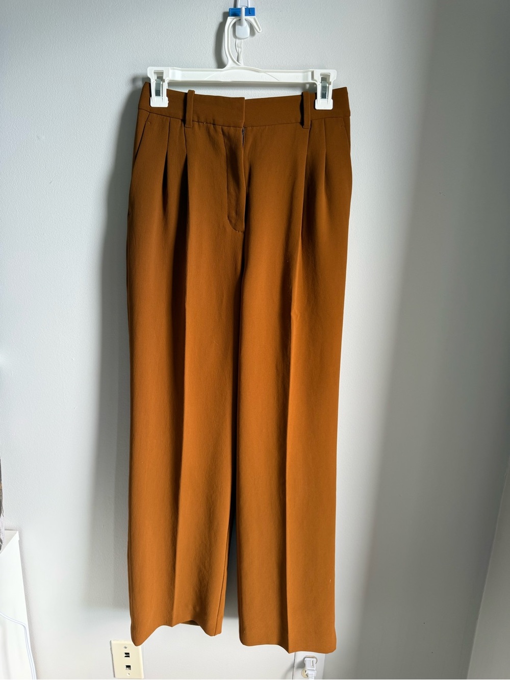 Wilfred Effortless pant Rust Brown - Shorter Length